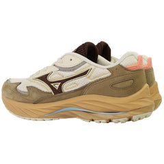 Mizuno Wave Rider Beta Premium Mens Brown Trainers