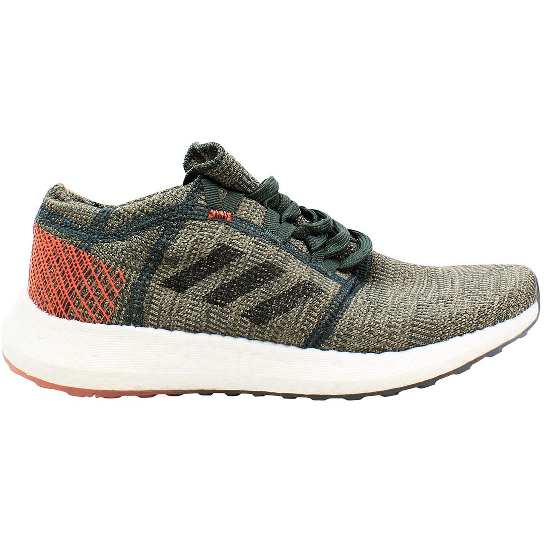 Adidas PureBoost Mens Dark Green Running Shoes Adidas PureBoost Mens Dark Green Running Shoes