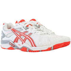 Asics Gel-Resolution 5 Womens White Tennis Shoes