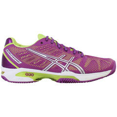 Asics Gel-Solution Speed 2 Clay Womens Purple Tennis Shoes