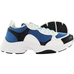 Calvin Klein Daxton Mens White/Blue Trainers
