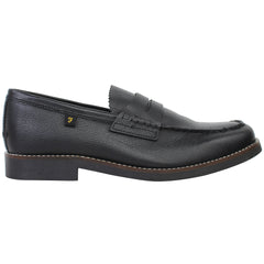 Farah Chapel Mens Black Loafers