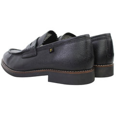 Farah Chapel Mens Black Loafers