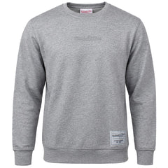 Mitchell & Ness Branded Essentials Mens Grey Sweater