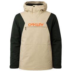 Oakley TNP TBT Mens Beige Insulated Anorak Jacket