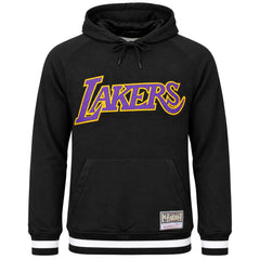 Mitchell & Ness NBA Los Angeles Lakers Gametime Mens Black Hoodie