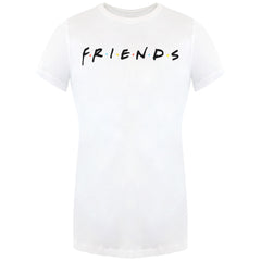 Friends Titles Womens White T-Shirt