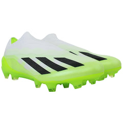 Adidas X Crazyfast.1 LL FG Mens White Football Boots
