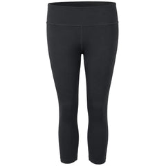 Reebok WOR Mesh Womens Black Capri Leggings