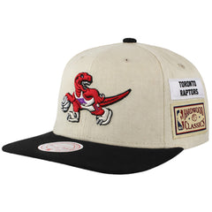 Mitchell & Ness NBA Toronto Raptors HWC Vintage Jockey Cream Cap