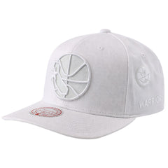 Mitchell & Ness NBA Golden State Warriors HWC UV Reactive White Cap