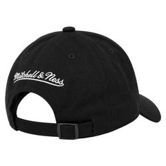 Mitchell & Ness Branded Script Black Cap