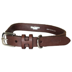 Hackett London Logo Brown Belt
