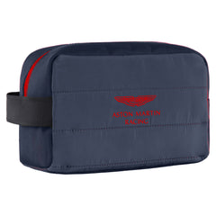 Hackett x Aston Martin Racing Mens Navy Wash Bag