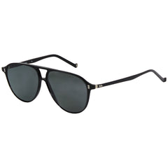Hackett Bespoke Aviator Mens Black Sunglasses