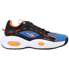 Reebok Solution Mid Kids Black/Blue Basketball Shoes