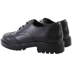 Hush Puppies Athena Kids Black Shoes