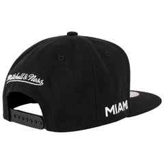 Mitchell & Ness MLS CF Inter Miami Evergreen Trucker Black Cap
