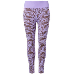 Reebok Mod Safari Womens Purple Leggings