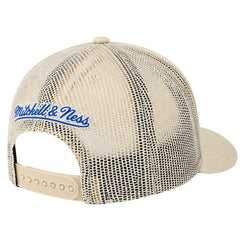 Mitchell & Ness NBA Los Angeles Lakers Evergreen Trucker Off White Cap