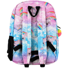 Hype Unicorn Holographic Pink Backpack
