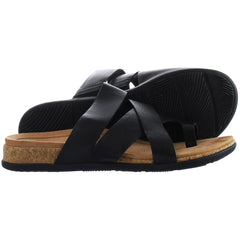 Vionic Luelle Womens Black Sliders