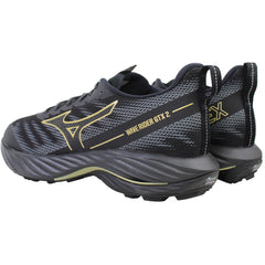 Mizuno Wave Rider Gore-Tex 2 Mens Black Running Shoes