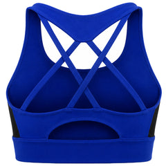 Mizuno Style Womens Blue Sports Bra