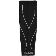 Mizuno Logo Black Compression Calf Sleeves