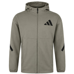 Adidas Z.N.E Mens Light Brown Track Jacket