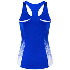 Mizuno Printed Womens Blue Vest