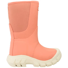 Hunter Field Hybrid Kids Pink Wellington Boots