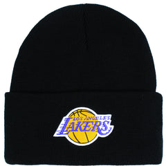 Mitchell & Ness NBA Los Angeles Lakers Team Black Beanie