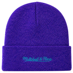 Mitchell & Ness NBA Charlotte Hornets Fandom Knit Purple Beanie