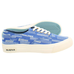 Seavees Legend Embroidery Womens Blue Plimsolls