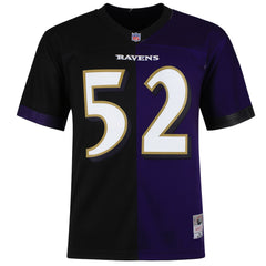 Mitchell & Ness NFL Baltimore Ravens 52 R.Lewis Split Legacy Jersey