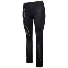 2XU Elite MCS Compression Mens Black/Gold Tights