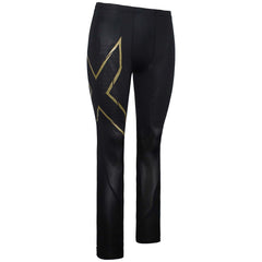 2XU Elite MCS Compression Mens Black/Gold Tights