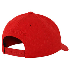 Mitchell & Ness Debossed Stretch Red Cap