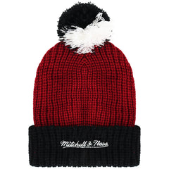 Mitchell & Ness NBA Miami Heat Black/Red Beanie