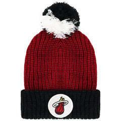 Mitchell & Ness NBA Miami Heat Black/Red Beanie