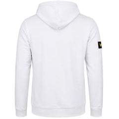 Lyle & Scott Angle Mens White Hoodie