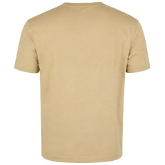 Mitchell & Ness Script Logo Mens Beige T-Shirt