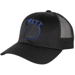 Mitchell & Ness NBA San Francisco Warriors Satin Tucker HWC Black Cap