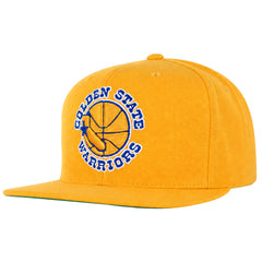 Mitchell & Ness NBA Golden State Warriors Wool Solid Yellow Cap