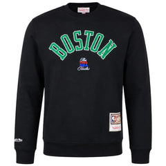 Mitchell & Ness NBA Boston Celtics Embroidered Logo Black Top