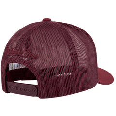 Mitchell & Ness NBA Chicago Bulls Melange Logo Trucker Burgundy Cap