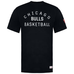Mitchell & Ness Chicago Bulls Black Mens T-Shirt
