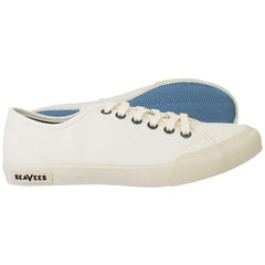 Seavees Monterey Standard Womens White Plimsolls