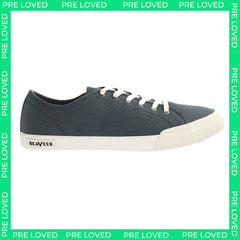 Seavees Monterey Sneaker Standard Slate Navy Blue Womens Trainers NO BOX
